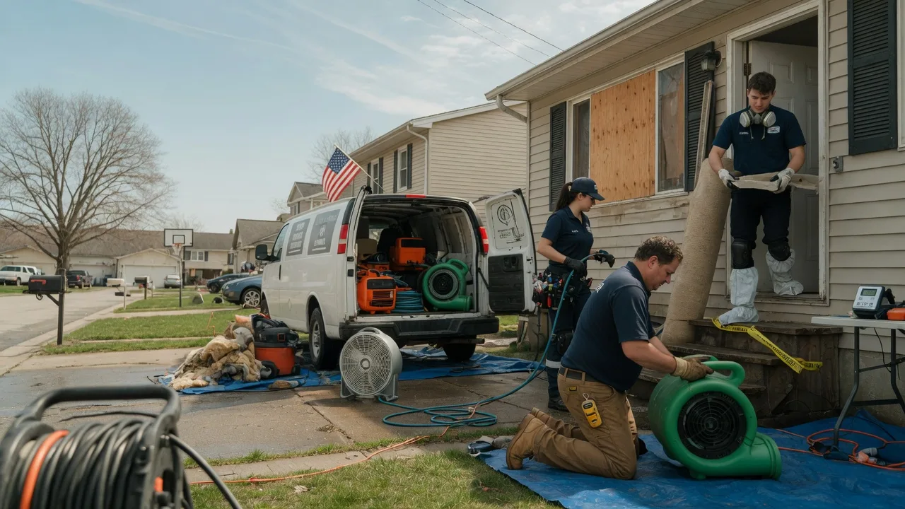 Water Damage Restoration in Dewitt, VA near me